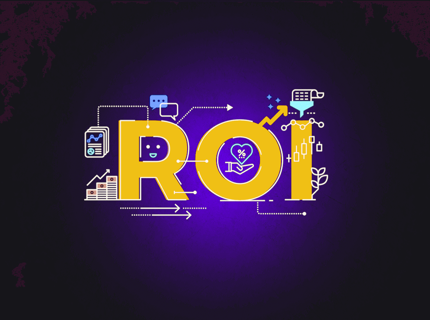 Performance marketing ROI illustration