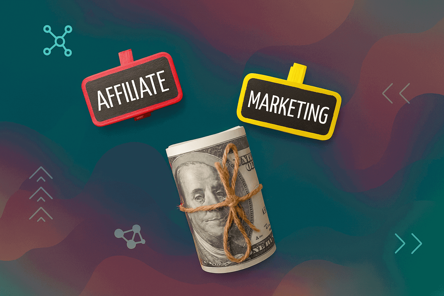 Affiliate marketing illustration